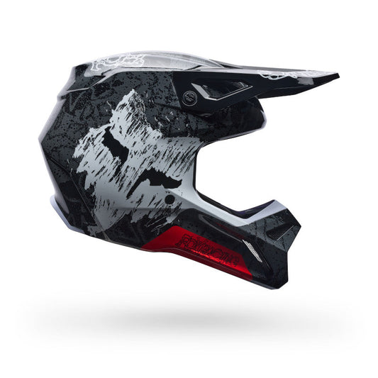 Fox 2027 Youth V1 Abyss Helmet - Black