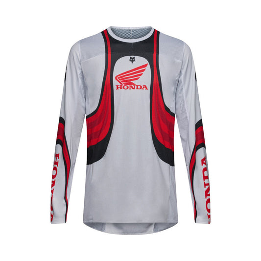Fox 2027 180 Honda Jersey - White Red