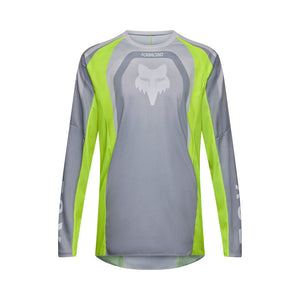 Fox 2027 180 Frame Jersey - Grey Yellow