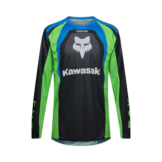 Fox 2027 180 Kawasaki Jersey - Black