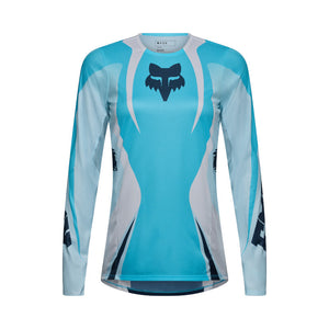 Fox 2027 Women's Flexair Thorn Jersey - Sky Blue
