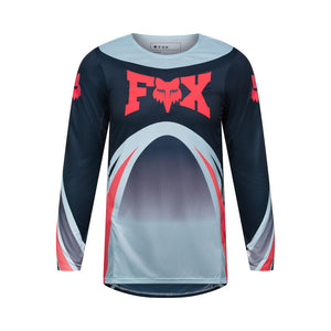 Fox 2027 Youth Flexair Arc Jersey - Ice Blue