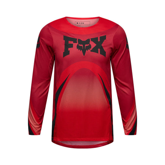 Fox 2027 Youth Flexair Arc Jersey - Chili