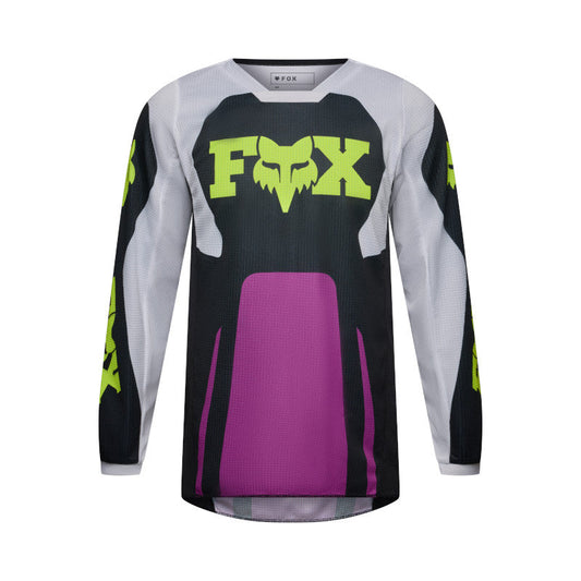 Fox 2027 Youth 180 Raid Jersey - Purple Lava