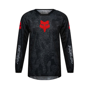 Fox 2027 Youth 180 Abyss Jersey - Black