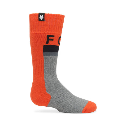 Fox 2027 Youth 180 Core Socks - Orange