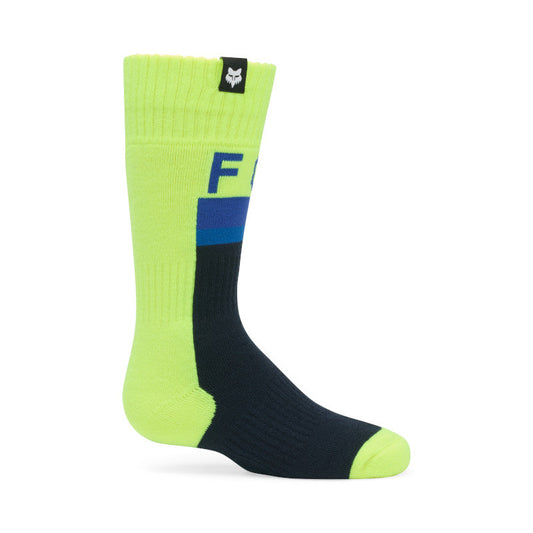 Fox 2027 Youth 180 Core Socks - Fluro Yellow
