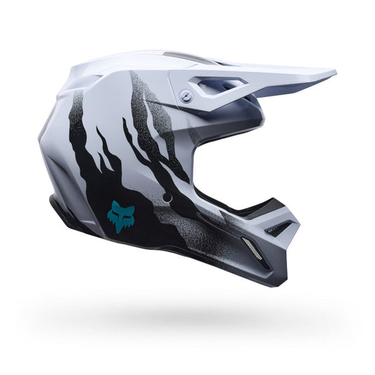 Fox 2027 V1 Clutch Helmet - White Black