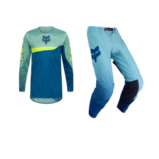FOX 2026 FLEXAIR FRACTURE GEAR SET - SPRMNT
