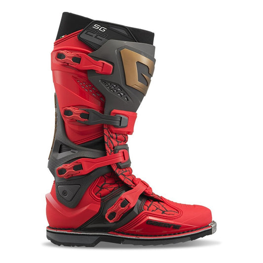Gaerne SG-22 Boots - Magma MJK LE Red / Black / Grey