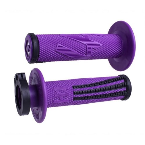 ODI MX V2 EMIG PRO LOCK ON GRIP PURPLE/BLACK 2T / 4T