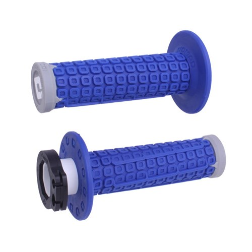 ODI MX V2 NOMAD D30 LOCK ON GRIP BLUE/GREY 31.5/32.5MM | 2T / 4T