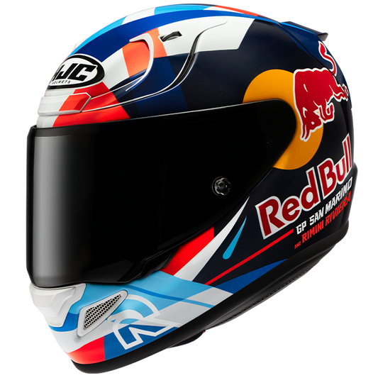 HJC RPHA 12 Helmet - Red Bull Misano GP2 MC-21