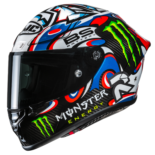 HJC RPHA 1 V2 Carbon Helmet - Quartararo Le Mans 3 MC-21