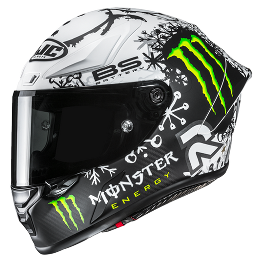 HJC RPHA 1 V2 Carbon Helmet - Snow Diablo MC-10SF