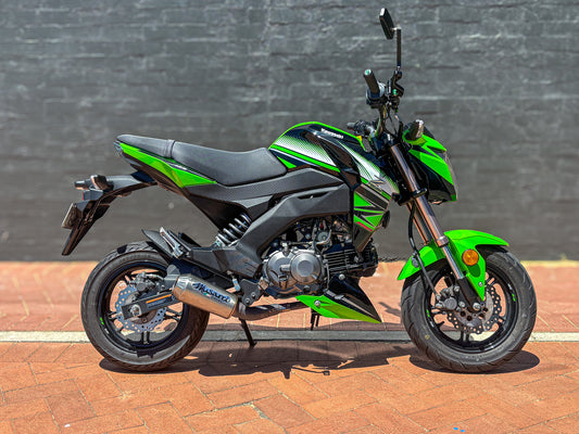 USED 2017 KAWASAKI Z PRO 125 (BR125) $2,990 *Excl Gov Charges