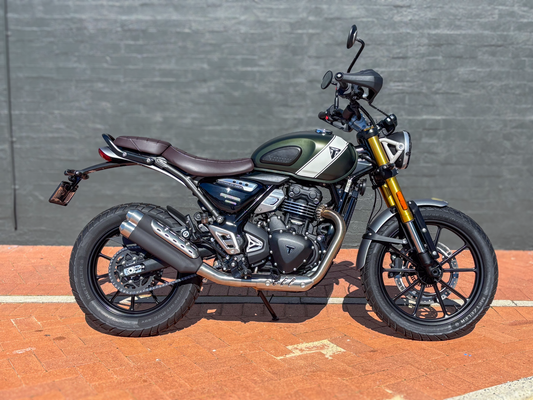 DEALER DEMO 2024 TRIUMPH SCRAMBLER 400 X $7,990* Excl Gov Charges