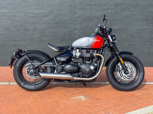 DEALER DEMO MY25 TRIUMPH BONNEVILLE BOBBER 1200 $21,990* Excl Gov Charges