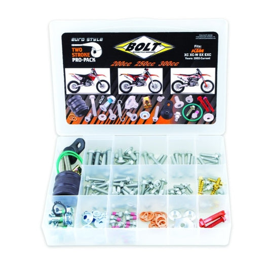 BOLT KIT PRO PACK EURO 2T 200/300 SX