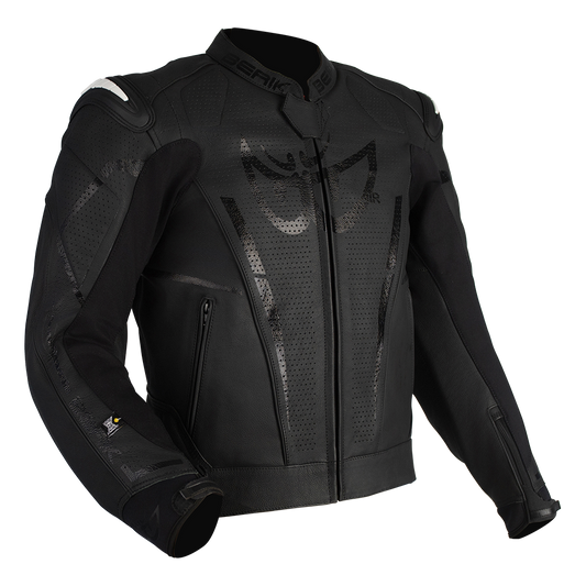 BERIK MONZA LEATHER JACKET -BLACK