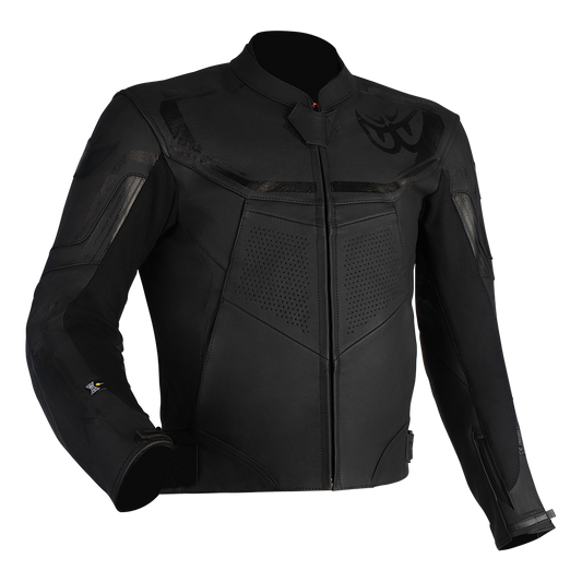 BERIK STRADA LEATHER JACKET -BLACK