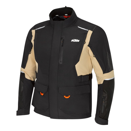 KTM Racetech K-Hydratech Pro Enduro Jacket - Beige/Black