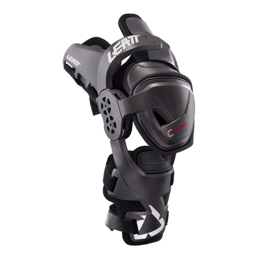 LEATT JUNIOR C-FRAME PAIR KNEE BRACES - CARBON