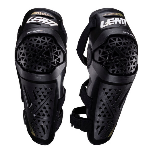 LEATT DUAL AXIS PRO KNEE & SHIN GUARD - BLACK