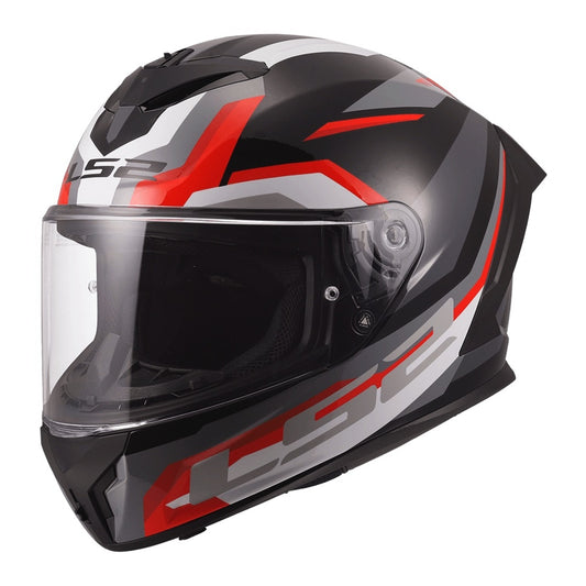 LS2 FF820 Rapid III Hyper Helmet – Black / Red