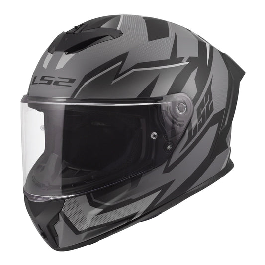 LS2 FF820 Rapid III Xtrem Helmet – Black / Grey