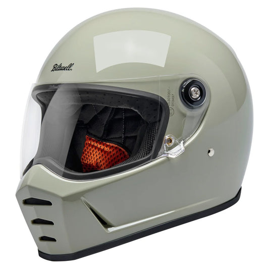 Biltwell Lane Splitter ECE 22.06 Helmet - Gloss Chalk