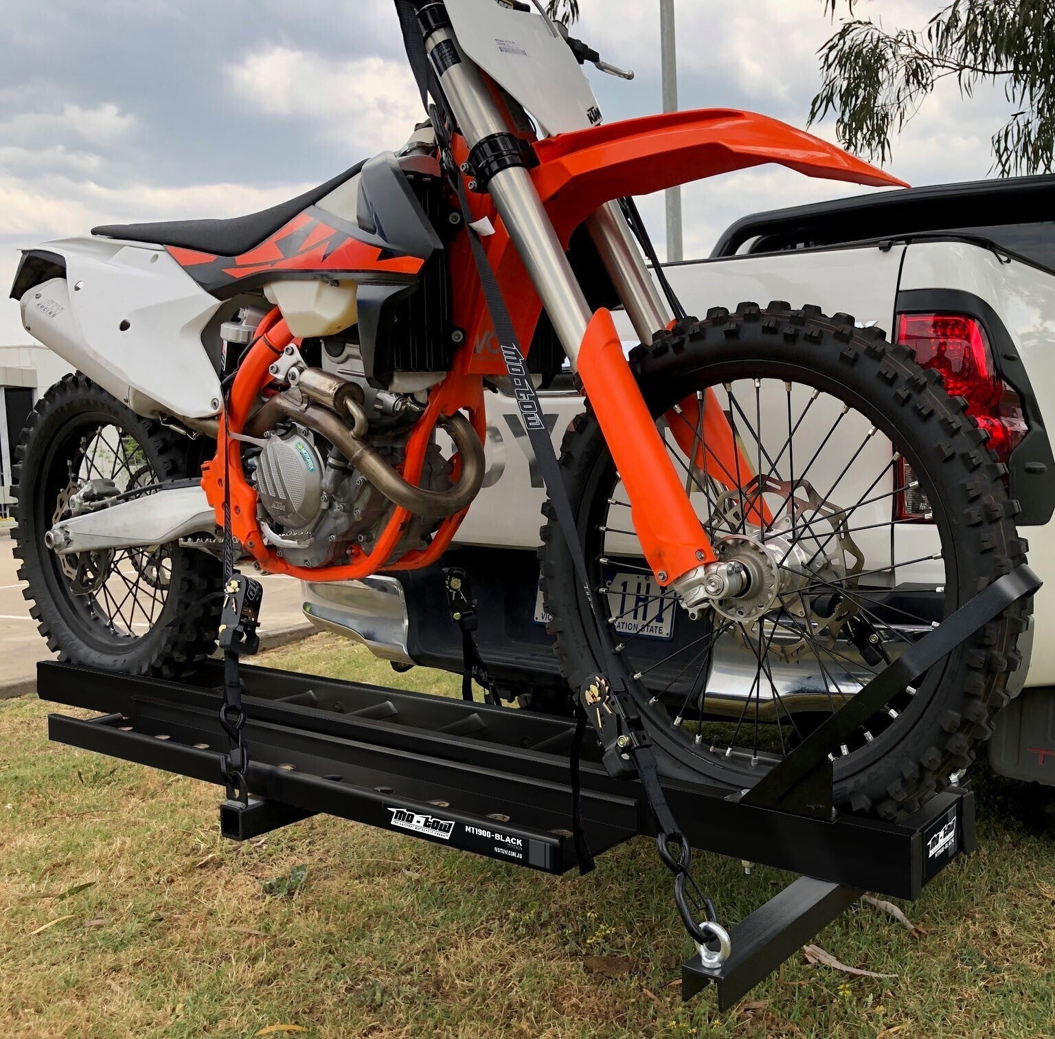 MO TOW 1.9M BIKE CARRIER rated to 180kg BLACK EDITION Cully s Yamaha