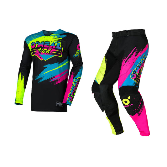 ONEAL 2026 MAYHEM RESEDA GEAR SET - BLACK/NEON