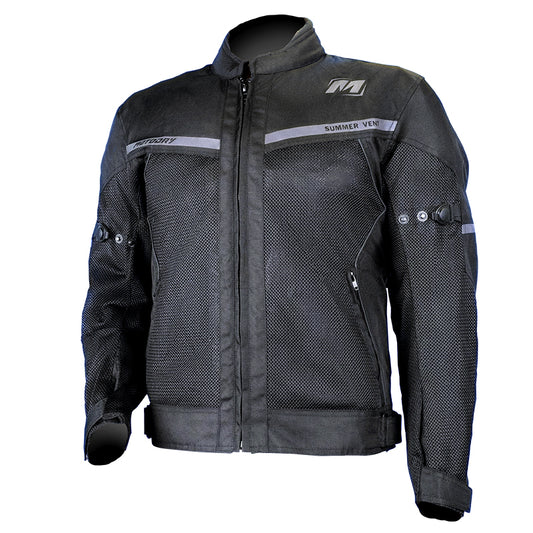 MOTODRY SUMMER-VENT JACKET - BLACK