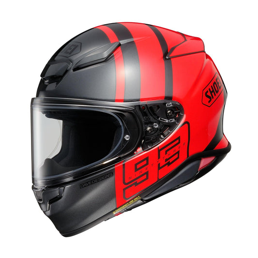 SHOEI NXR2 MM93 COLLECTION TRACK HELMET - TC1 MCLEOD ACCESSORIES (P) sold by Cully's Yamaha