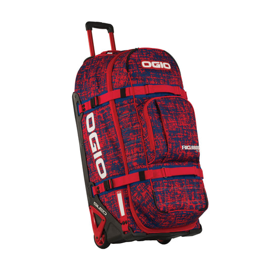 OGIO RIG 9800 (WHEELED) GEAR BAG - CHAOS RED/BLUE