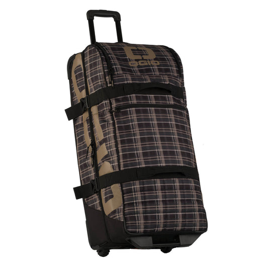 OGIO TRUCKER GEAR BAG - PLAIDLEY TAN/BLACK