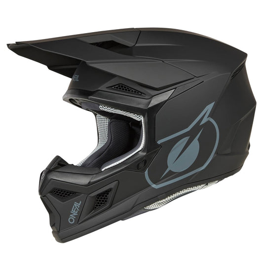 ONEAL 2025 YOUTH 3SRS SOLID HELMET - MATTE BLACK