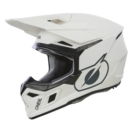 ONEAL 2025 3SRS SOLID HELMET - MATTE WHITE