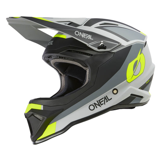 ONEAL 2025 YOUTH 1SRS STREAM HELMET - MATTE BLACK/NEON YELLOW