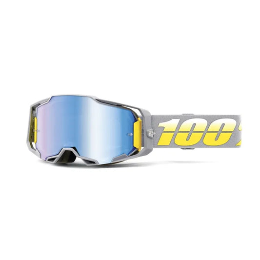 100% Armega Goggles - Complex (Mirror Blue Lens)