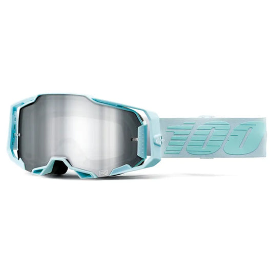 100% Armega Goggles - Fargo (Mirror Silver Lens)