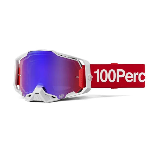 100% Armega Goggles - Corbin (Mirror Red/Blue)