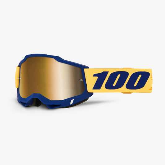 100% ACCURI 2 Desoto Goggles - True Gold Lens