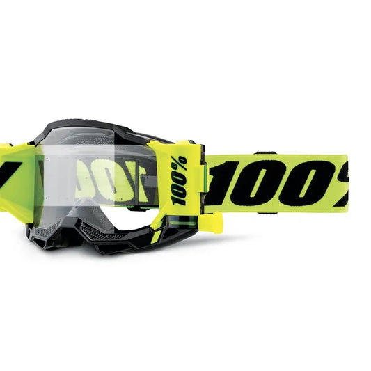 100% Accuri 2 Forecast Goggles - Neon Yellow (Clear)