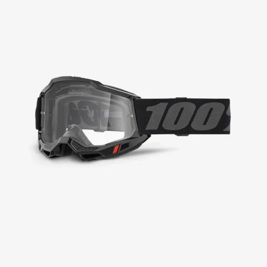 100% Accuri 2 Youth Goggles - Black (Clear Lens)