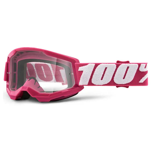 100% Strata 2 Goggles - Purple (Clear Lens)