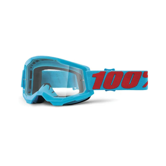 100% Strata 2 Goggles - Summit (Clear Lens)
