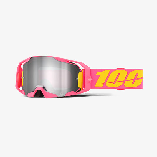 100% ARmatic Snakpak Goggles - Silver Flash Mirror Lens