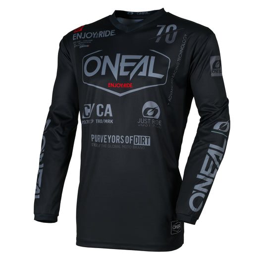 ONEAL 2026 ELEMENT BRAND JERSEY - BLACK/GREY